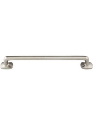 Traditional Bronze Cabinet Pull 8-Inch Center-to-Center in White Bronze.